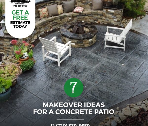 7 MAKEOVER IDEAS FOR A CONCRETE PATIO