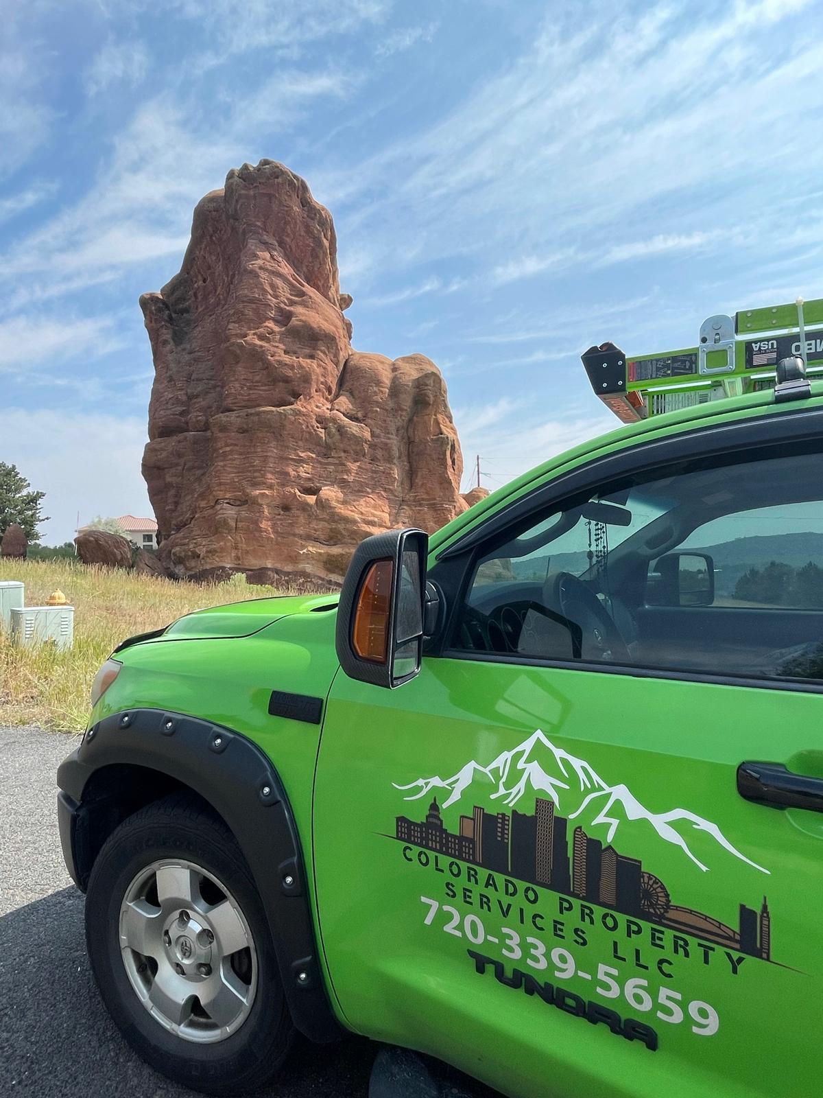 colorado peoperty services truck