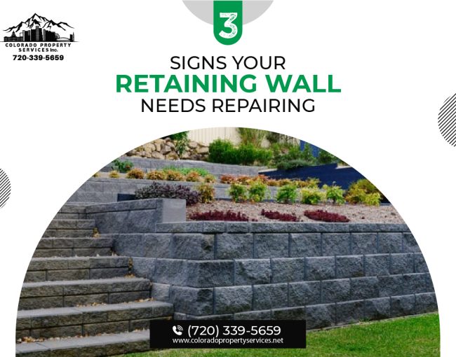 3 Signs Your Retaining Wall Needs Repairing