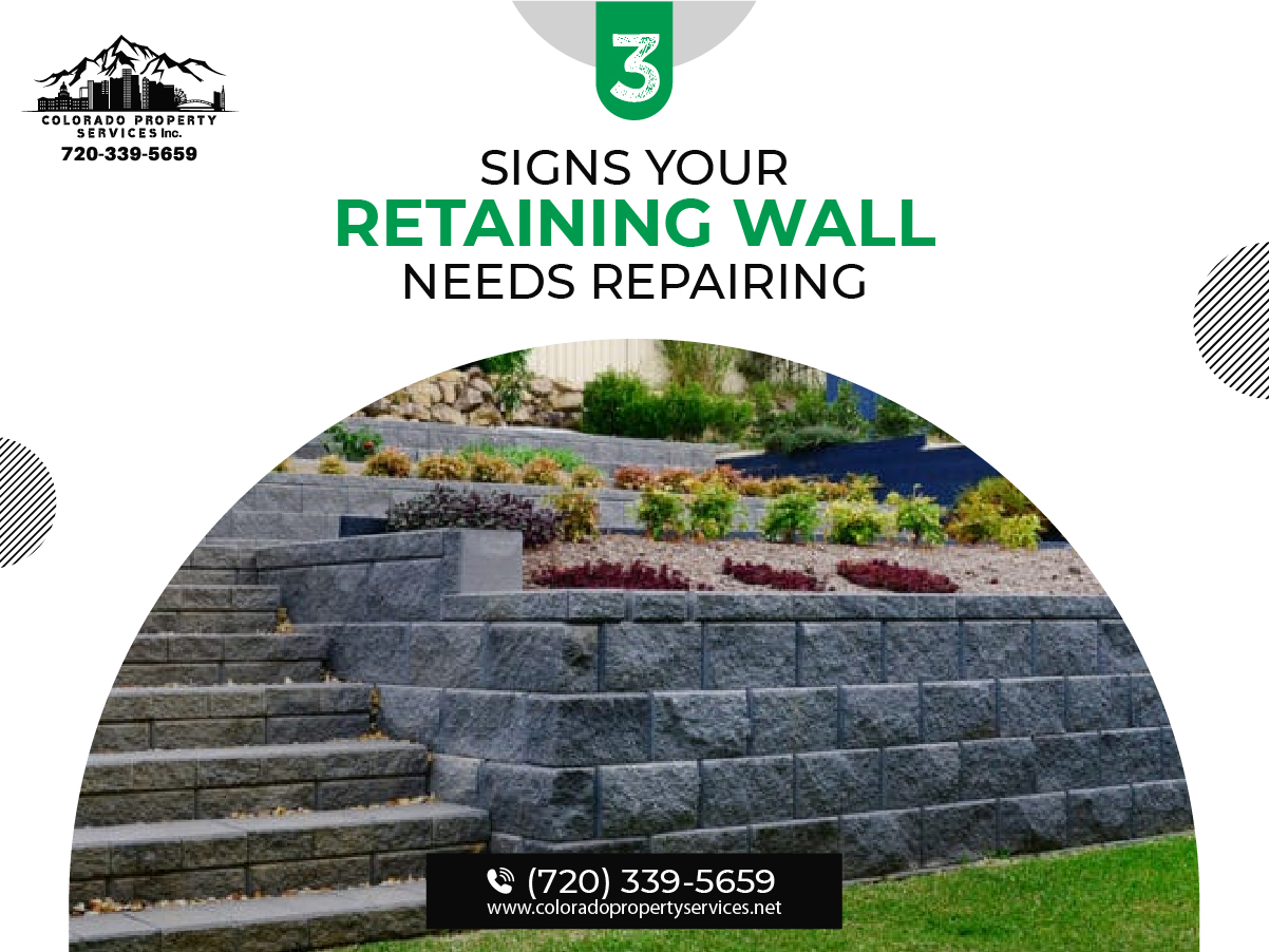 3 Signs Your Retaining Wall Needs Repairing