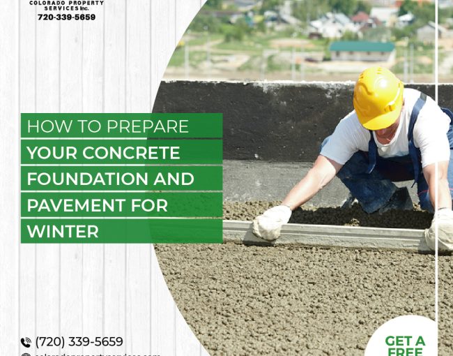 How to Prepare Your Concrete Foundation and Pavement for Winter